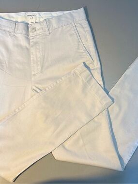 Crewcuts White Slim Chino Pants